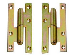 cerniere paumelles in acciaio tropicalizzato - mm.140x60x3,5 dx cod:ferx.fer177740