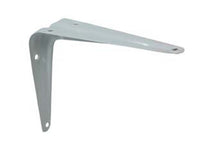 mensola acciaio nervata bianca - mm.125x150 cod:ferx.fer179867