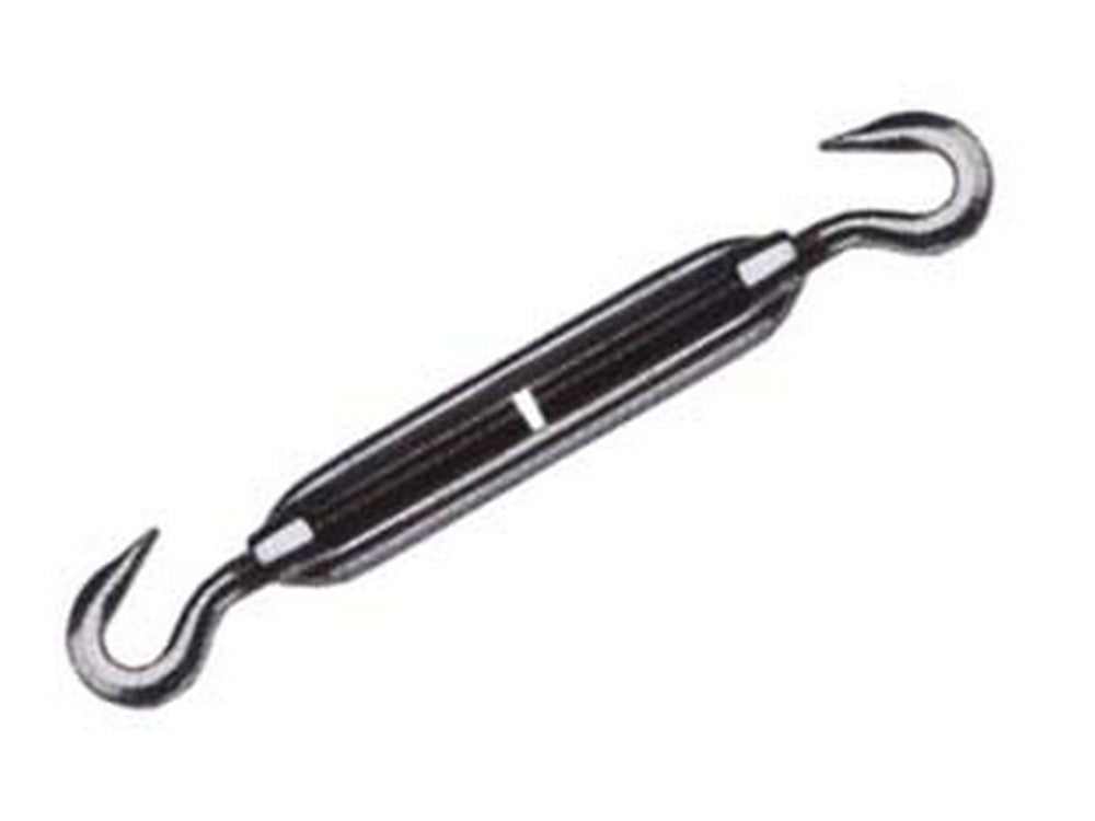 tenditore zincato a due ganci  - ø mm.8   5/16"   cod:ferx.fer184069