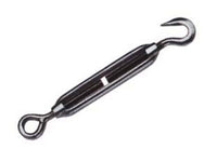 tenditori occhio e gancio in acciaio zincato  - ø mm.8   5/16"  cod:ferx.fer184182