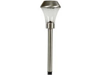 lampada solare inox polluce - ? cm.9x39,5h. cod:ferx.fer185448