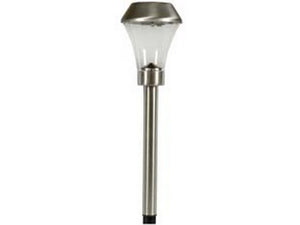 lampada solare inox polluce - ? cm.9x39,5h. cod:ferx.fer185448