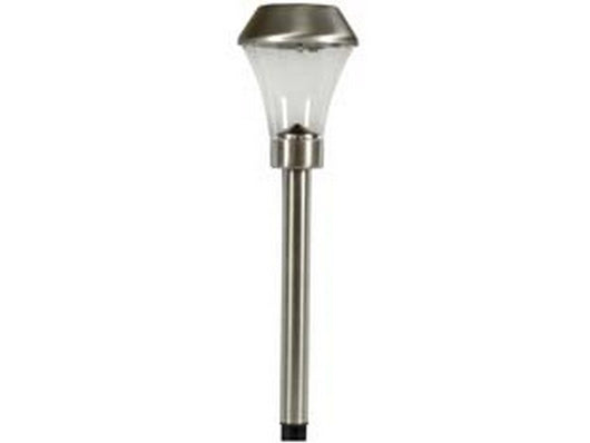 lampada solare inox polluce - ? cm.9x39,5h. cod:ferx.fer185448
