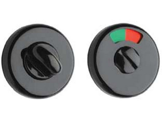 catenaccio wc libero/occupato in plastica nera - ø mm.50 cod:ferx.fer187695