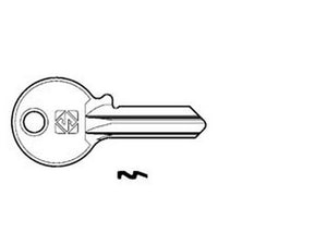 chiavi per cilindri corbin 5 spine piccole cb80 - cb80 dx cod:ferx.fer187763