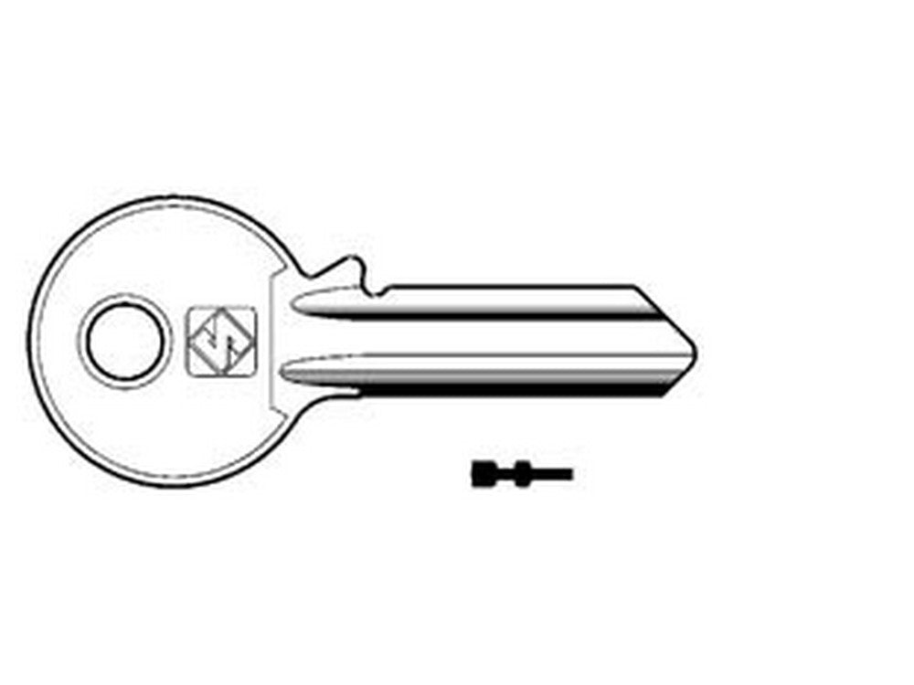 chiavi per cilindri viro 5 spine grandi vi13 - vi13 cod:ferx.fer188081