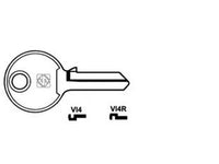 chiavi per cilindri viro 4 spine piccole - vi4r sx cod:ferx.fer368919