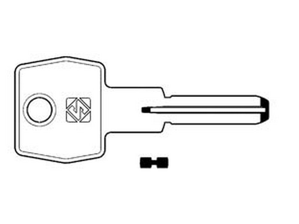 chiavi punzonate per cilindri agb agb5 - agb5 cod:ferx.fer188142