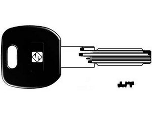 chiavi punzonate per cilindri cisa 6+6 spine profilo piatto cs70ap - cs70ap cod:ferx.fer188241