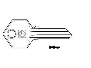 chiavi per cilindri yale 5 spine grandi ya63 - ya63 cod:ferx.fer188562