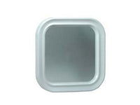 specchio quadrato in plastica - cm.48x48  cod:ferx.fer192088