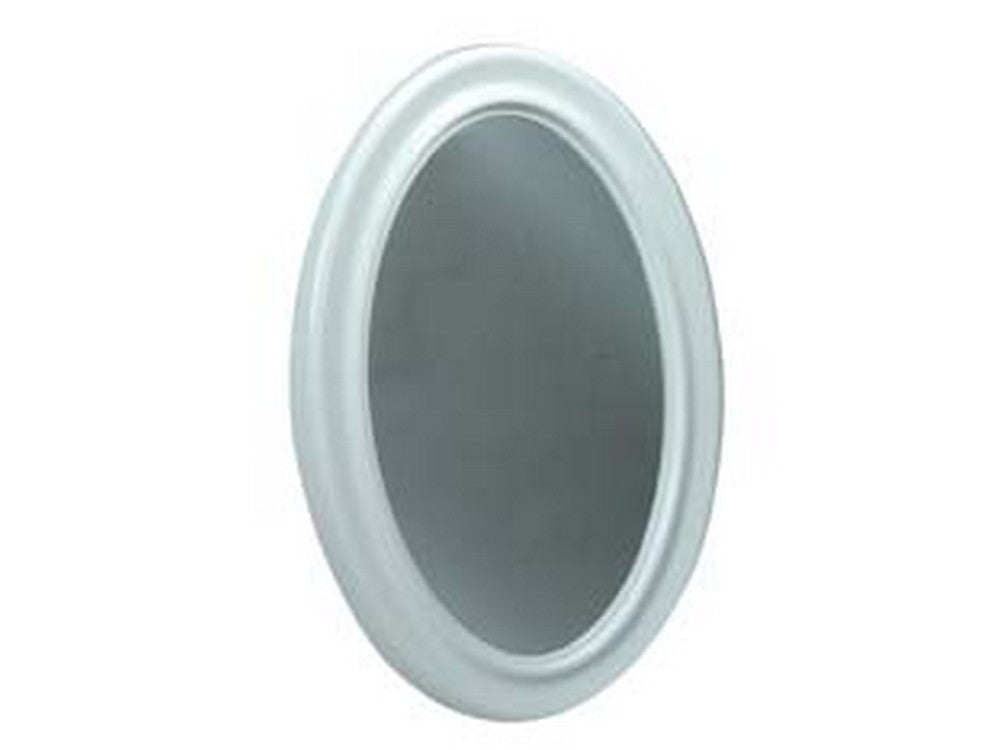 specchio ovale in plastica - cm.43x58h.  cod:ferx.fer192095