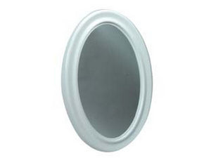 specchio ovale in plastica - cm.43x58h.  cod:ferx.fer192095