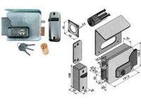 elettroserratura per cancelli con tetto 331 - mm.50 dx (33150501) cod:ferx.fer195294