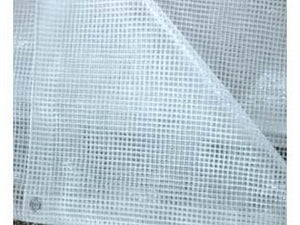 telo tenda pe retinato trasparente con occhioli - cm.350x500 cod:ferx.fer216692