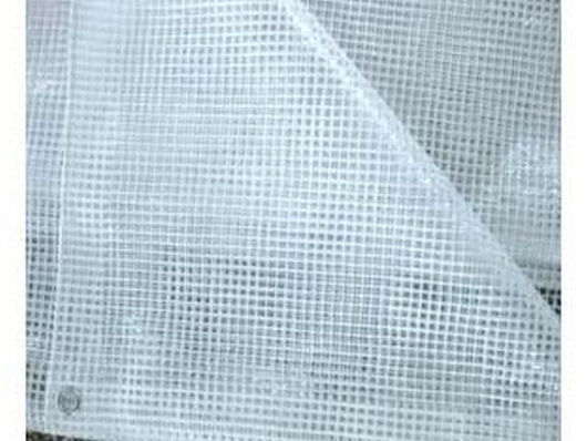 telo tenda pe retinato trasparente con occhioli - cm.400x400 cod:ferx.fer216708