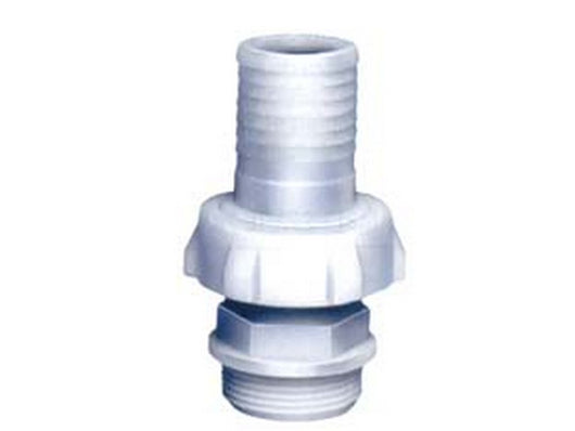 raccordo in nylon dritto portagomma a 3 pezzi per pompe - m 1"1/4 x ø mm.35 cod:ferx.fer197281