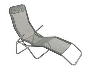 lettino ferro rocking con tessuto texilene - cm.59x103x160h. cod:ferx.fer199254