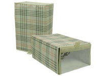 scatola per scarpe con finestrella in tnt - cm.35x23x16h.  cod:ferx.fer199582