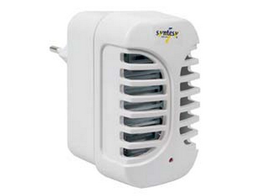 sterminatore mini con luce a led per zanzare - mm.55x65x95h. cod:ferx.fer200295