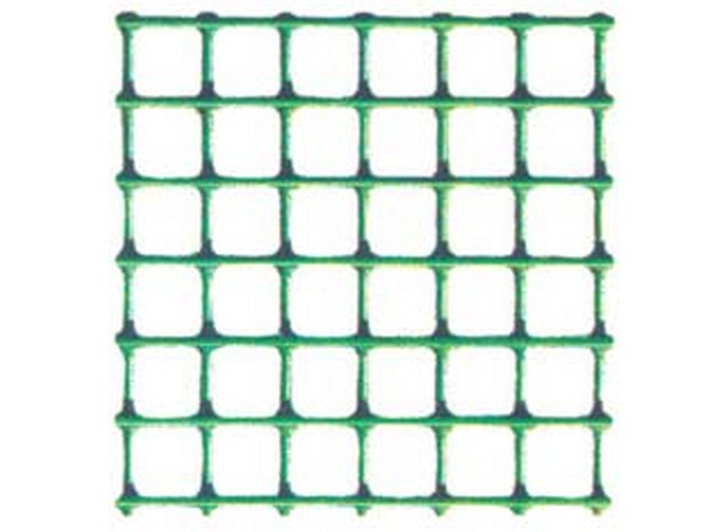rete elettrosaldata plastificata verde mt.10 maglia mm.12x12 maglia mm12,7x cod:ferx.fer202343