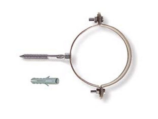 collari per pluviali tondi - ø mm.75/80 tassello ø mm.10 cod:ferx.fer203005