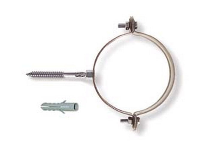 collari per pluviali tondi - ø mm.75/80 tassello ø mm.10 cod:ferx.fer203005