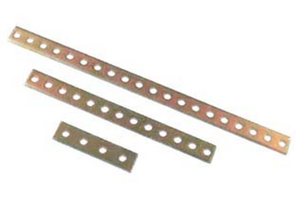 piastrina di giunzione forata angoli dritti pesanti - mm.300x20 cod:ferx.fer203326