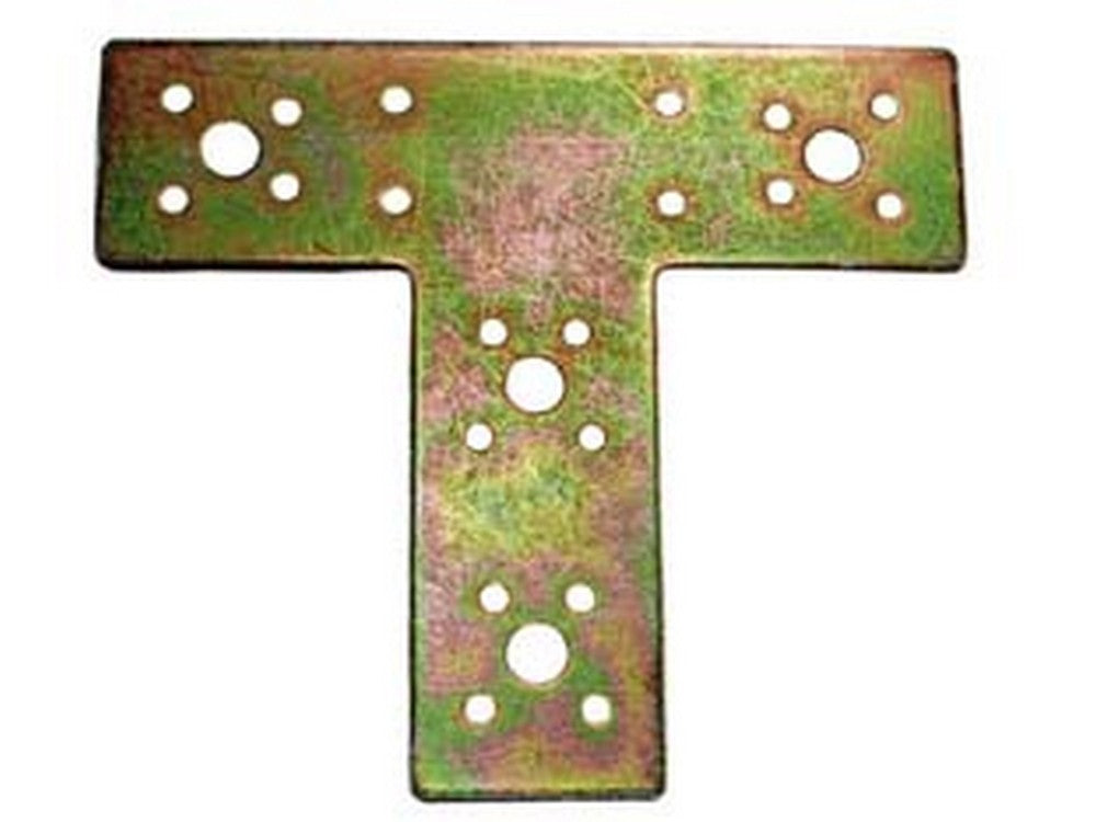 piastra di giunzione a "t" - mm.160x45x100 cod:ferx.fer203333