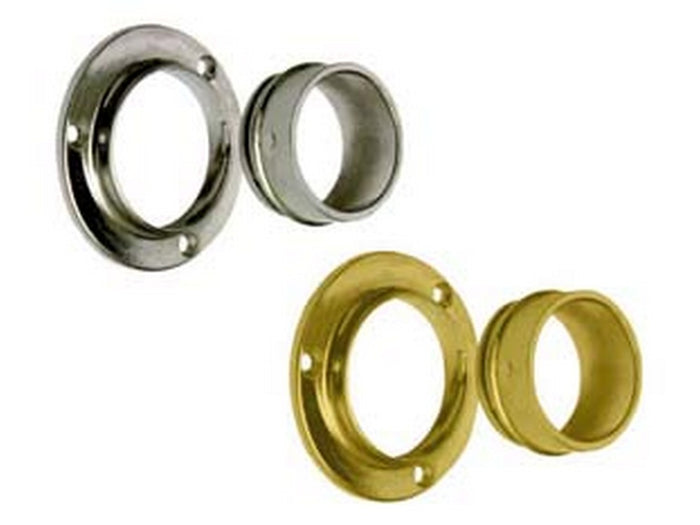 reggitubo per armadio a ghiera svitabile - ø mm.18, oro lucido cod:ferx.fer203685