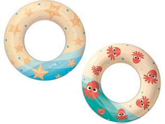 salvagente gonfiabile "fantasia" 3-6 anni - ø cm.61 - peso gr.136 (art.3601 cod:ferx.fer205337