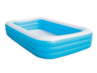 piscina "family" gonfiabile rettangolare 3 anelli +6 anni - cm.305x183x56h.- kg.7,800 (art.54009) cod:ferx.fer205443
