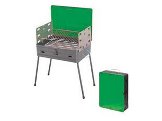 barbecue rettangolare a valigetta "scout" - bracere cm.43x21x55h. cod:ferx.fer206150