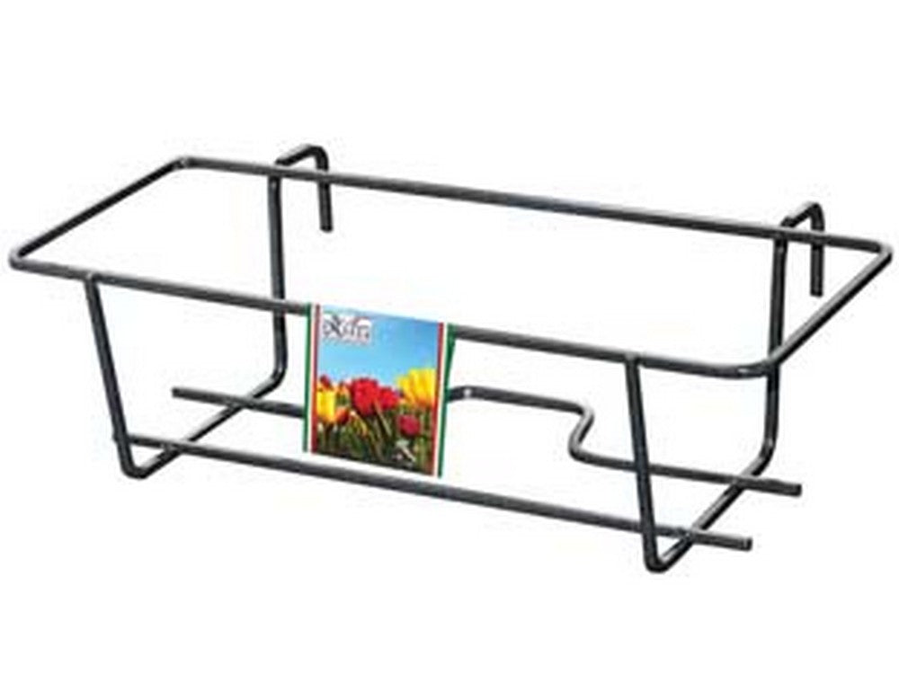 fioriera da balcone fissa modello giglio - cm.50x27x15h. cod:ferx.fer206358