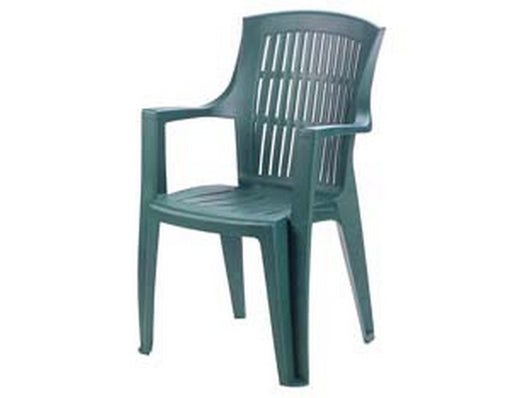 poltrona da giardino "arpa" verde - cm.60x62x89h. - peso kg.3,5 cod:ferx.fer206747