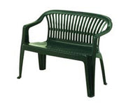 panchina da giardino "diva" verde - cm.55x114x82h. - peso kg.6,4 cod:ferx.fer206778