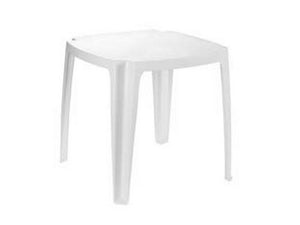 tavolo da giardino "75x75" bianco cm.75x75x72h. - cm.75x75x72h. - peso kg.5,9 cod:ferx.fer206808