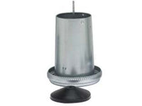 mangiatoia tramoggia in lamiera con coperchio per polli - kg. 5 cod:ferx.fer207188