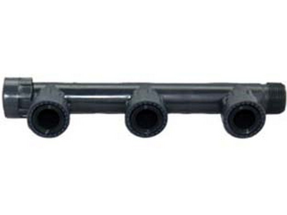 raccordi manifold pvc con oring - 3 uscite con ghiera 1" cod:ferx.fer207225