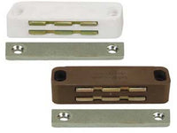 cricchetti magnetici grandi - mm.74x20x16h. attrazione kg.14 bianco uc20 cod:ferx.fer210102