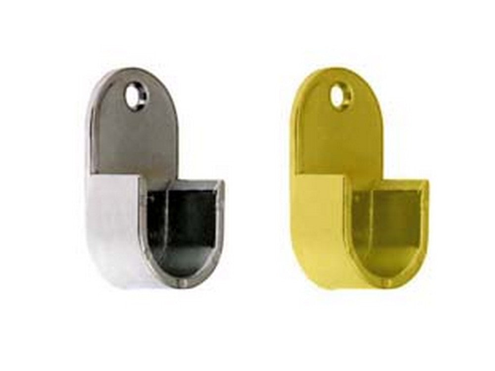 reggitubo laterale per tubo tondo - ø mm.18, cromato cod:ferx.fer210485