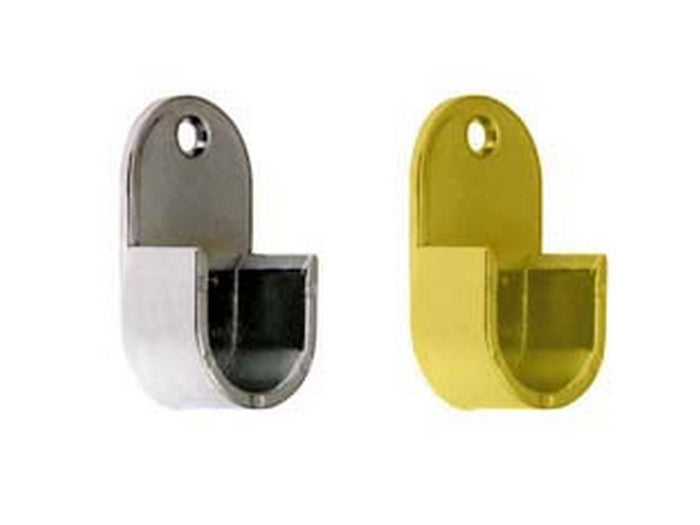 reggitubo laterale per tubo tondo - ø mm.18, cromato cod:ferx.fer210485