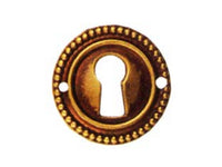 bocchette per mobili tonde mod.30710 in ottone anticato - ø mm.30 cod:ferx.fer211130