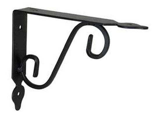 mensole ornamentali brackets extra strong nere - mm.230x25x175h. (9"x7") cod:ferx.fer213134