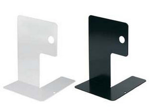 fermalibro in acciaio verniciato - mm.155x140x200h. colore nero cod:ferx.fer213219