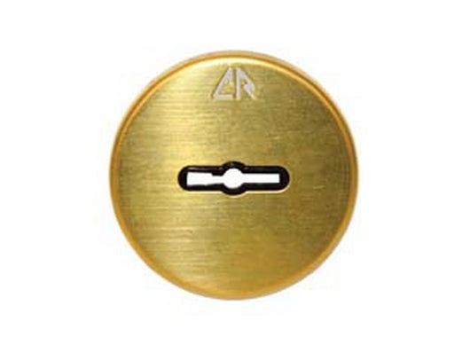 mostrina tonda dorata per chiavi doppia mappa 30ndm-01 - ? mm.60 (30ndm-01) cod:ferx.fer214360