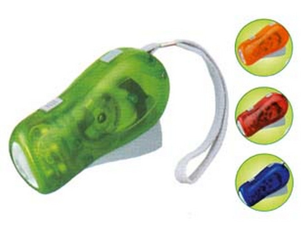 torcia dinamo 3 led  - mm.70x28x109h. cod:ferx.fer219297