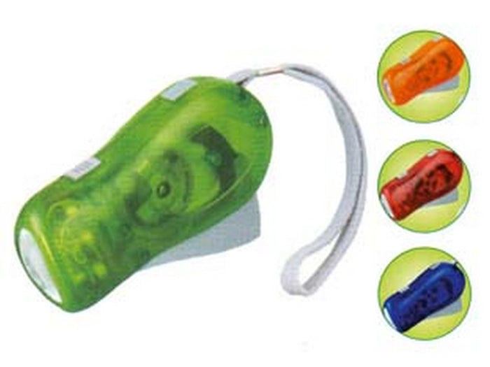 torcia dinamo 3 led  - mm.70x28x109h. cod:ferx.fer219297