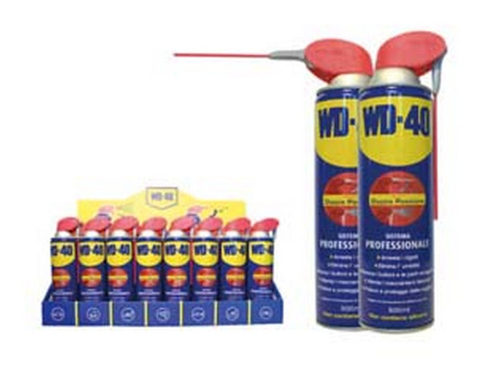 wd 40 lubrificante spray multiuso 5 funzioni ml.500 espositore ml.500 spray cod:ferx.fer219860