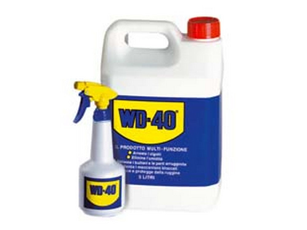 wd-40 lubrificante multiuso 5 funzioni ml.5000 - ml.5000 in lattina + dosatore spray cod:ferx.fer219877